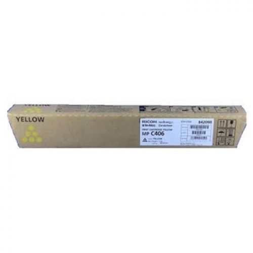 RICOH TONER AMARELO MP C306/C307/C406 , Ricoh , RIC842098 , 4961311900525